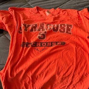 Orange Syracuse Lacrosse T-Shirt